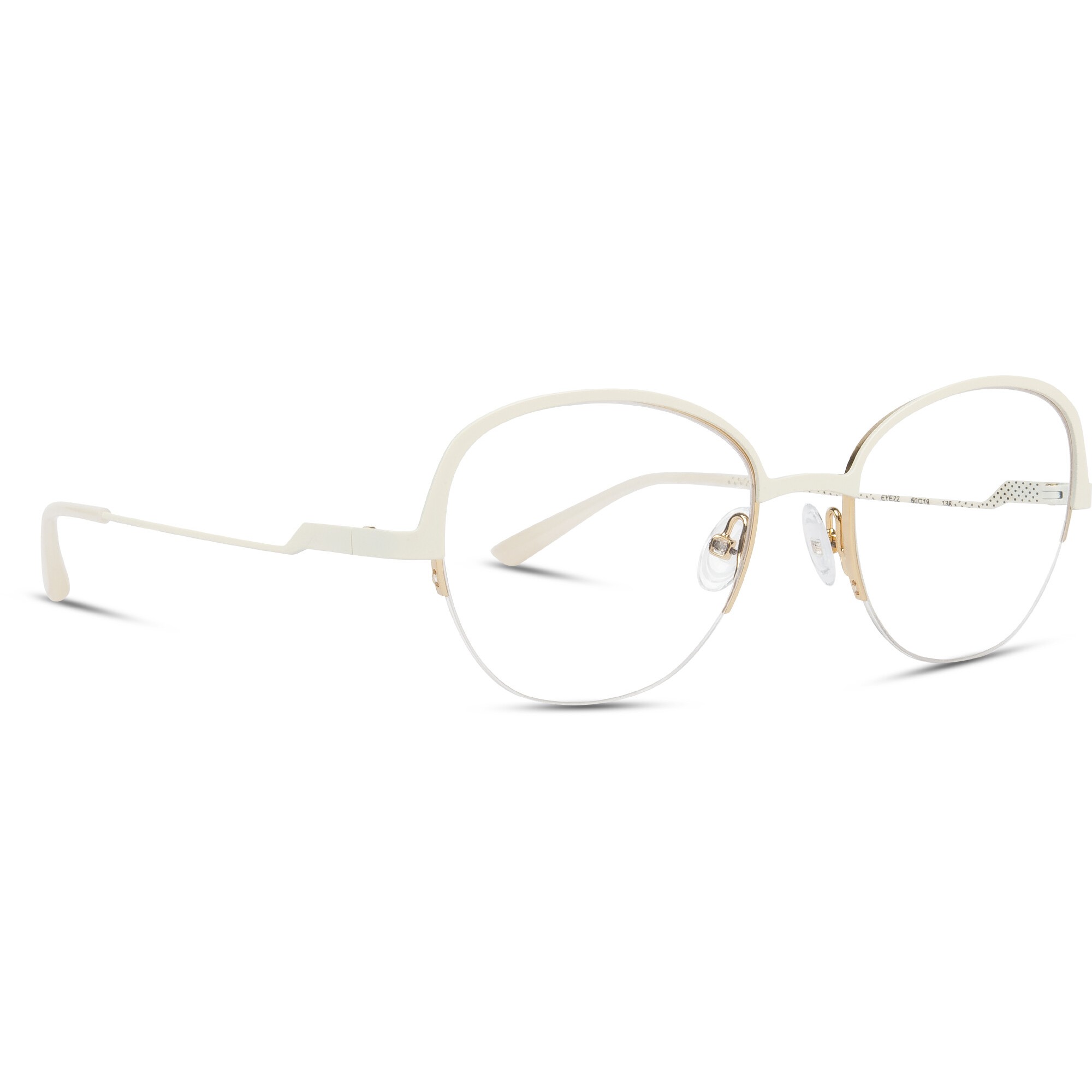 EYELINER EYE22 'pinacolada' weiss/'reine' gold