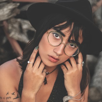 BANGLE BAN23 oro 'reine'/verde 'emeraude'