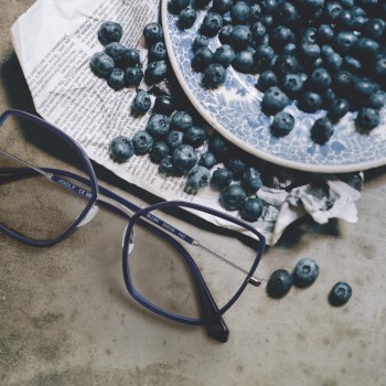 BLUSH BLU64 'minuit' blue/'princesse' silver