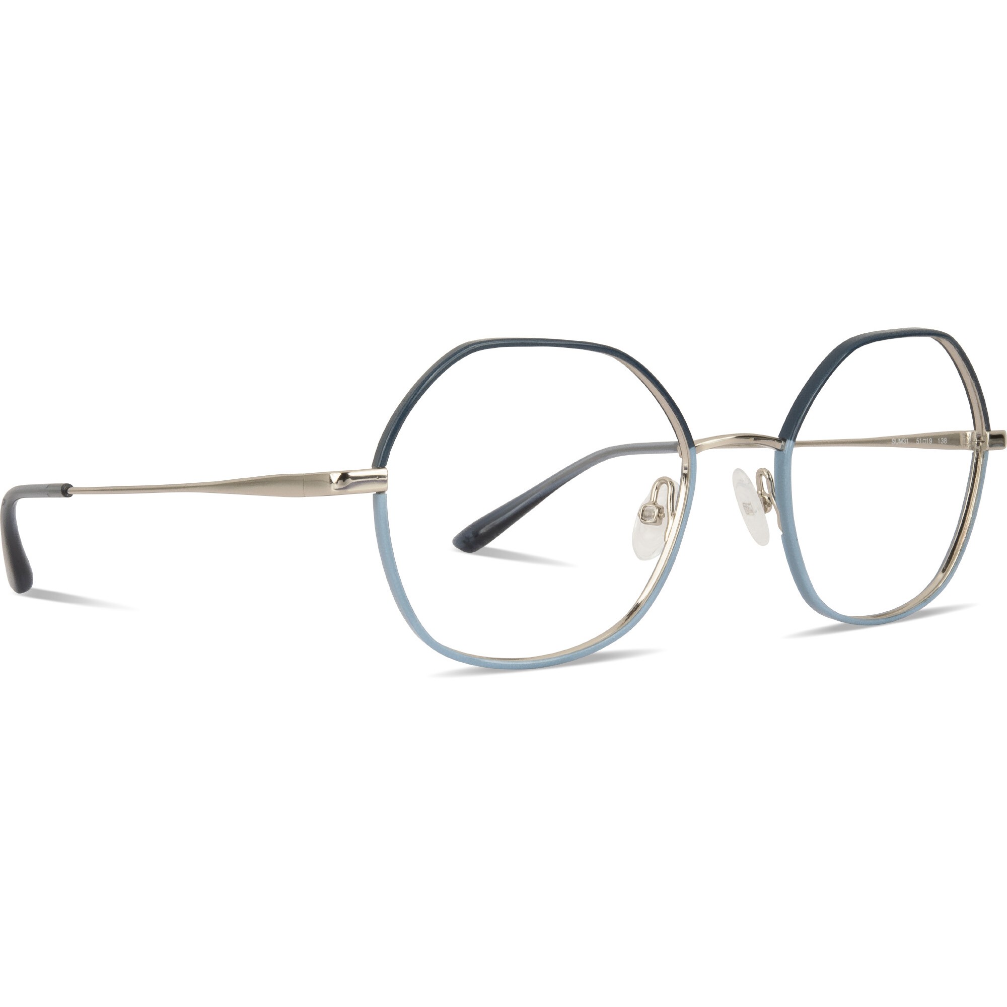 SUMMER DRESS SUM31 'denim' blue/'princesse' silver