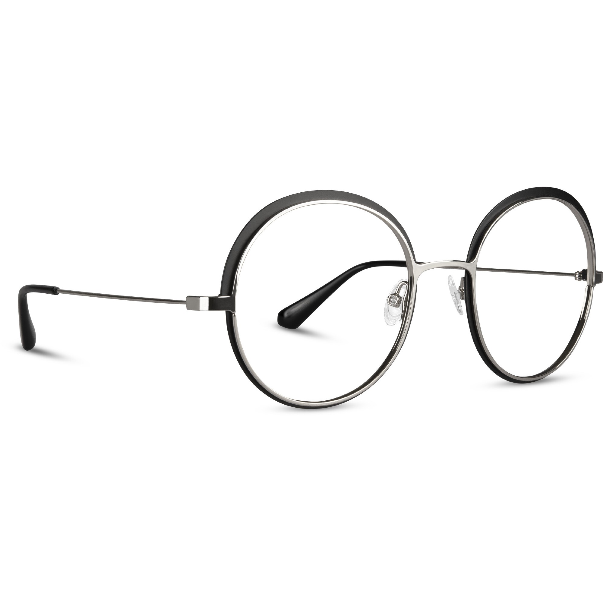 BANGLE BAN31 argent princesse/noir khol