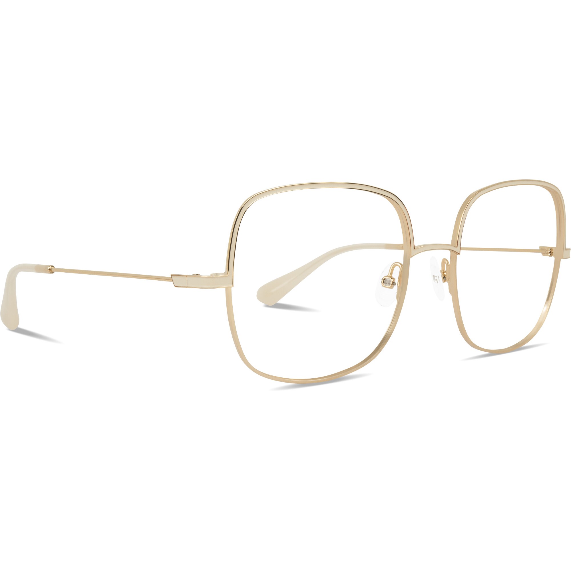 BELT BEL33 blanco 'geisha'/oro 'reine'