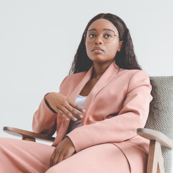 BELT BEL53 'baby-doll' pink/golden pink