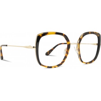 LOOSE LOO13 schildpatt/'khol' schwarz/'reine' gold