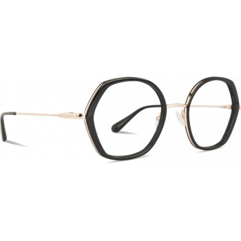 LOOSE LOO21 negro 'khol'/golden pink