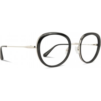 LOOSE LOO61 'khol' black/'princesse' silver