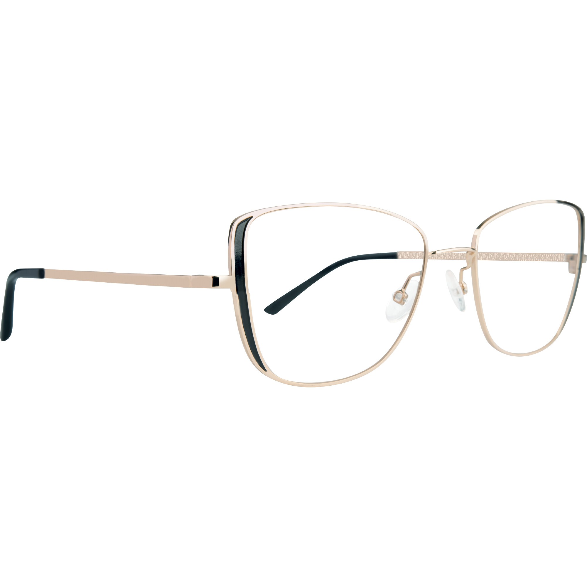 FLARE FLA45 oro 'reine'/negro 'khol'