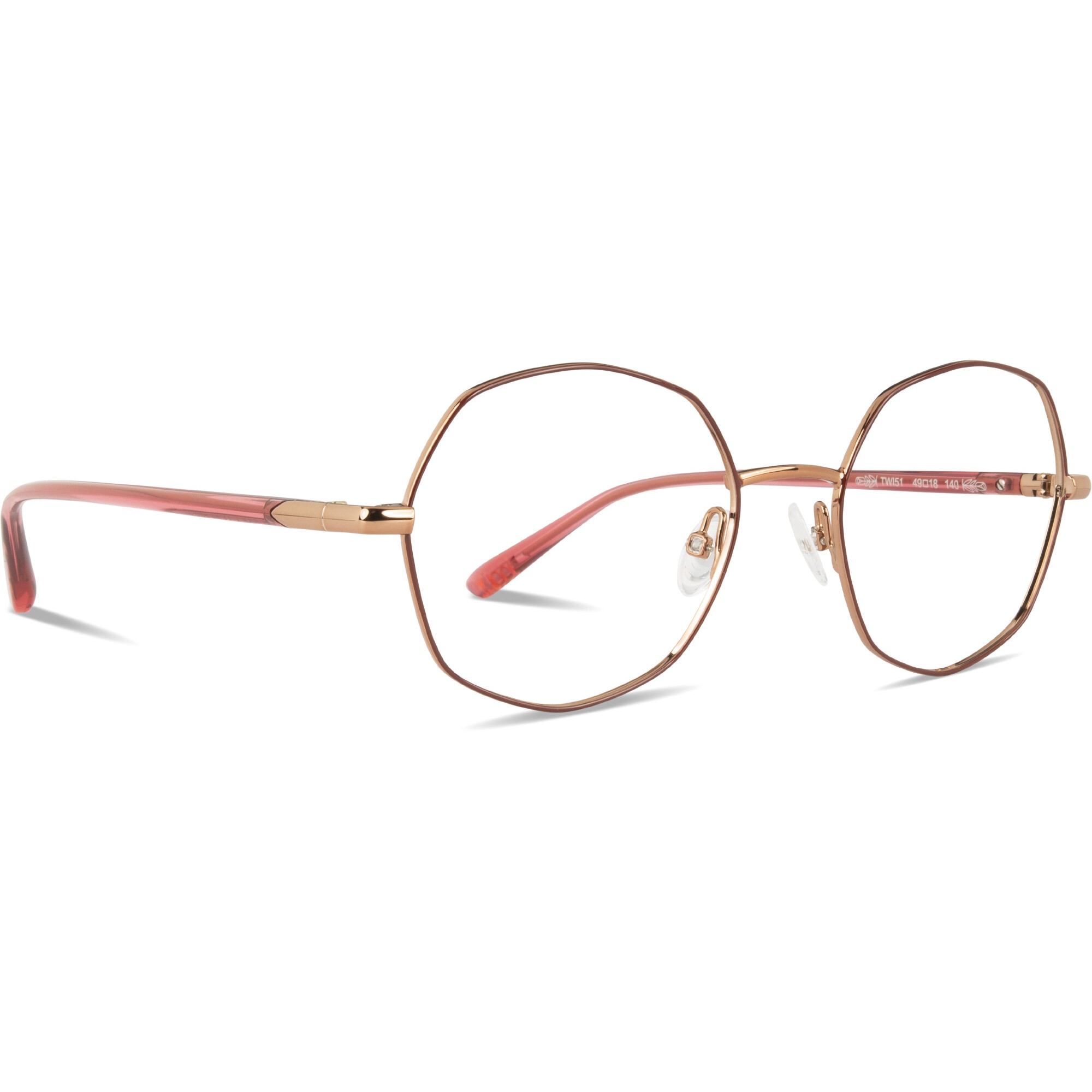 TWIN-SET TWI51 prune scarlet/bronze bijou
