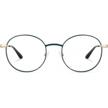 SNEAKERS SNE24 bleu petrolette/or reine