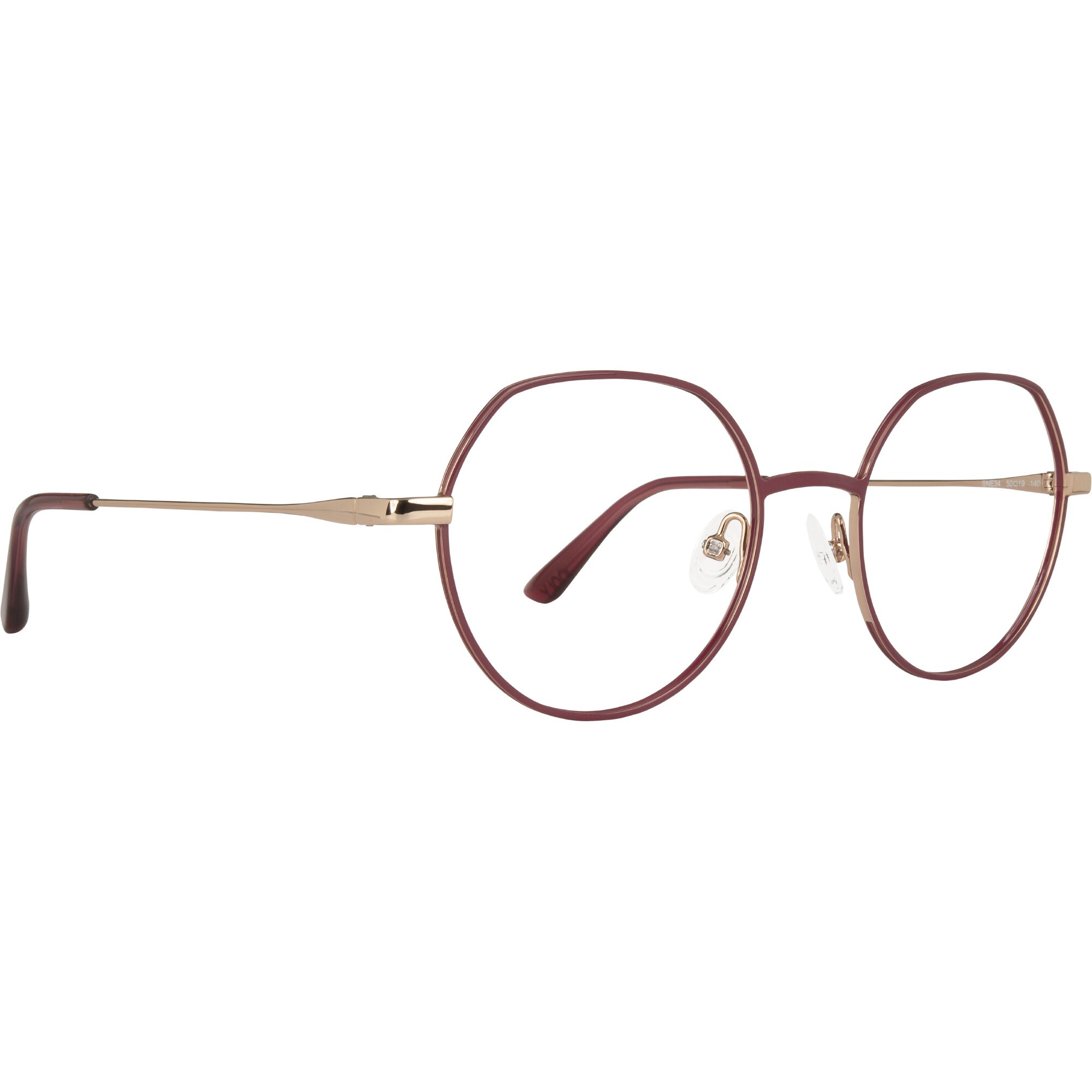 SNEAKERS SNE34 prune gipsy/golden pink