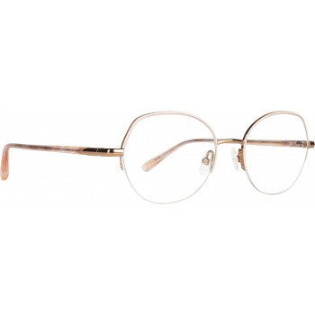 TWIN-SET TWI82 'poudre' rosa/'bijou' bronzefarbe