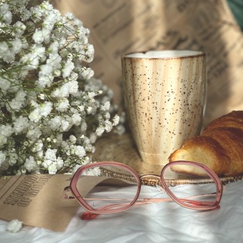 LOOSE LOO24 rose sunset/golden pink