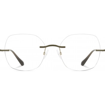 QUIET LUXURY LUXP11 'army' grun/'reine' gold