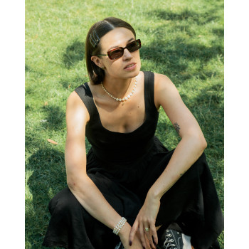 SUN SUN0821 turtle-shell/'khol' black