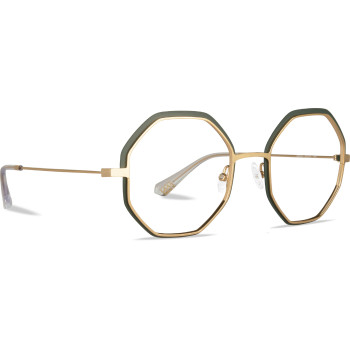 BANGLE BAN23 'reine' gold/'emeraude' grun