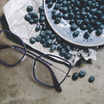 BLUSH BLU64 'minuit' blau/'princesse' silberfarben