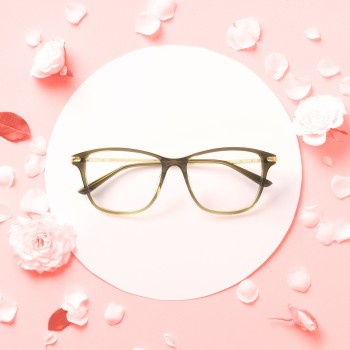 HOODIE HOO43 verde 'army'/oro 'reine'