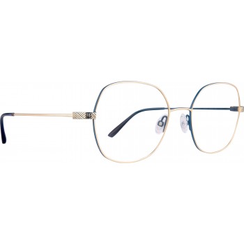 LESS IS MORE LES12 'reine' gold/'petrolette' blau