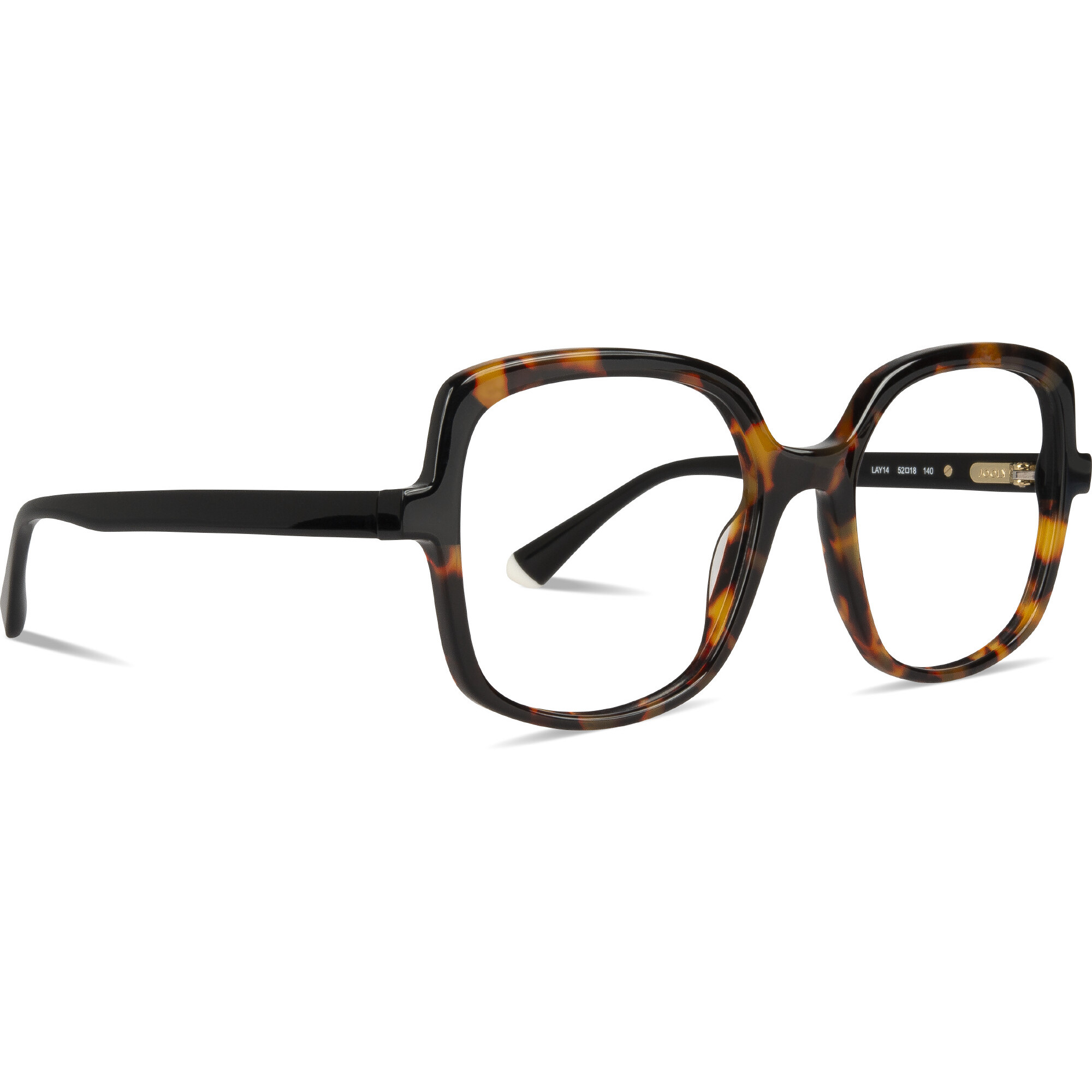 LAYERING LAY14 turtle-shell/'khol' black