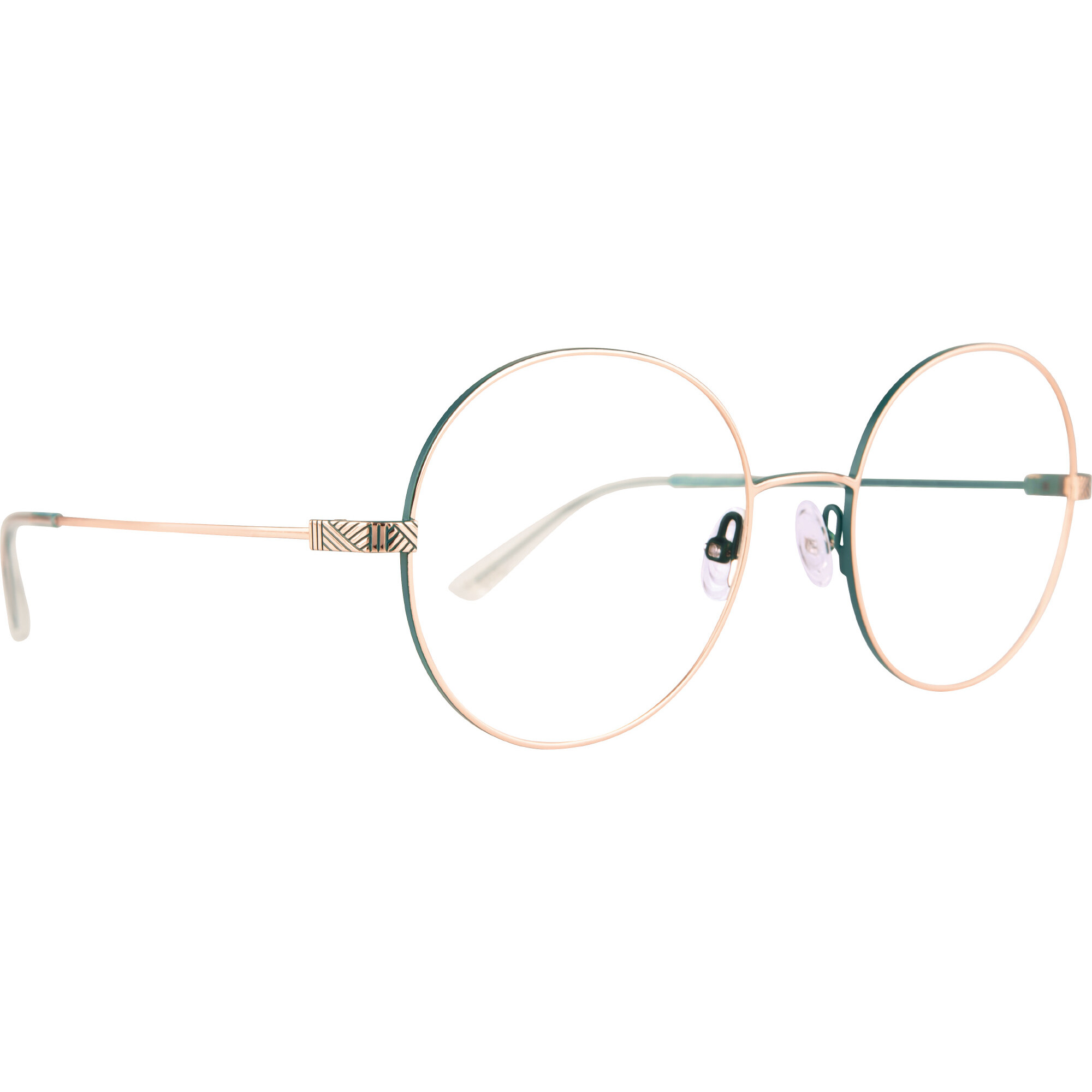 LESS IS MORE LES22 golden pink/vert emeraude