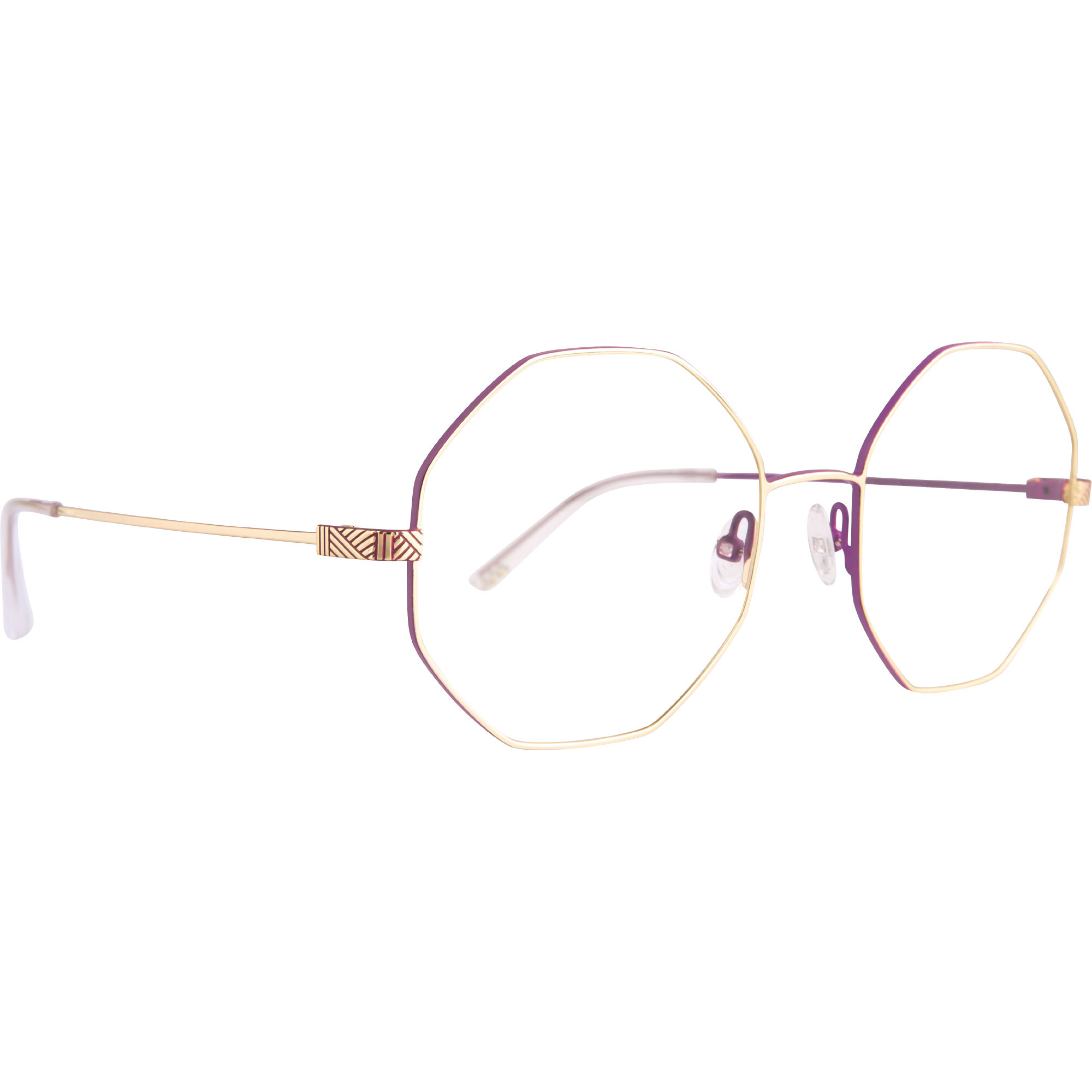 LESS IS MORE LES32 'reine' gold/'indien' purple