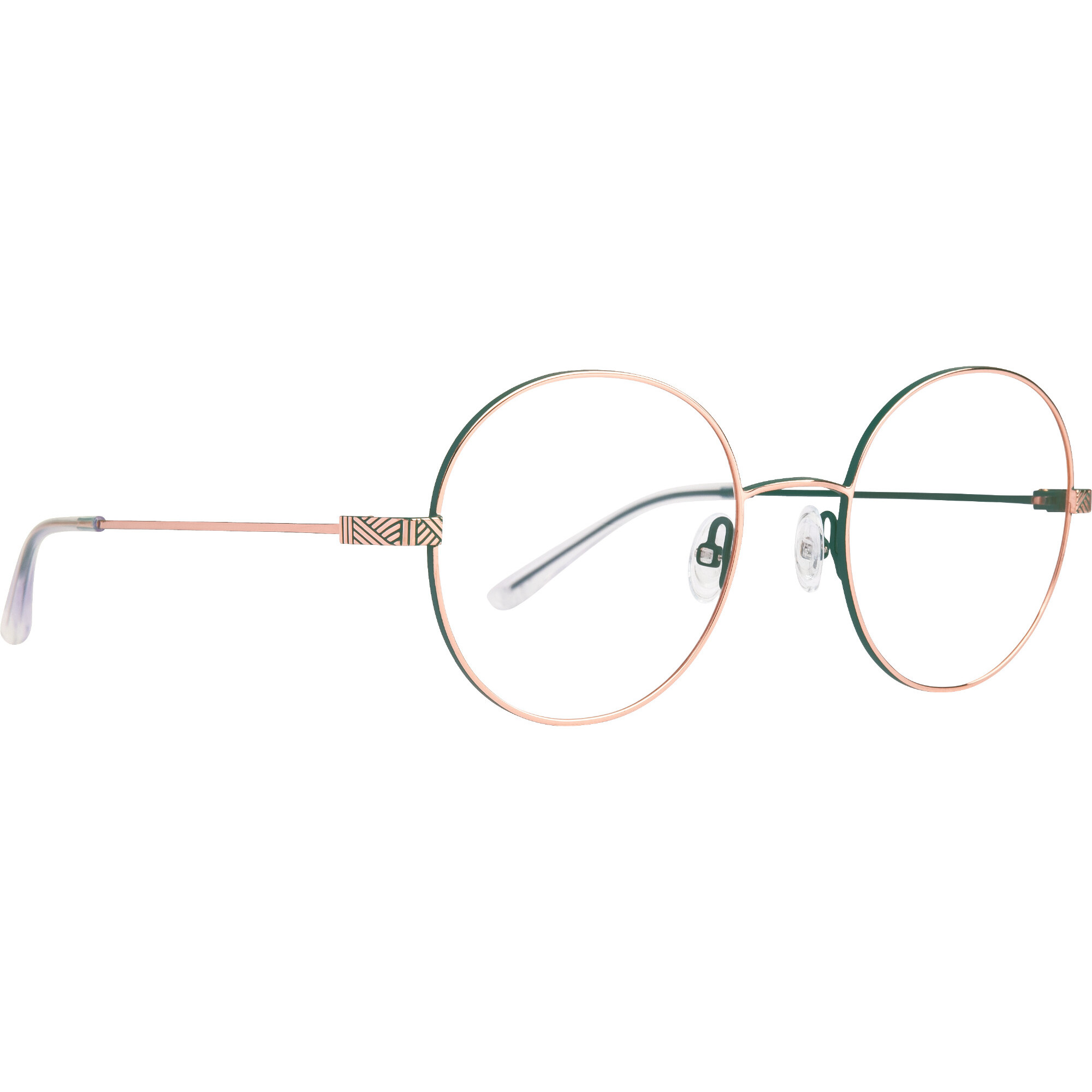 LESS IS MORE LES62 golden pink/'emeraude' grun