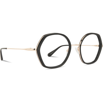 LOOSE LOO21 negro 'khol'/golden pink