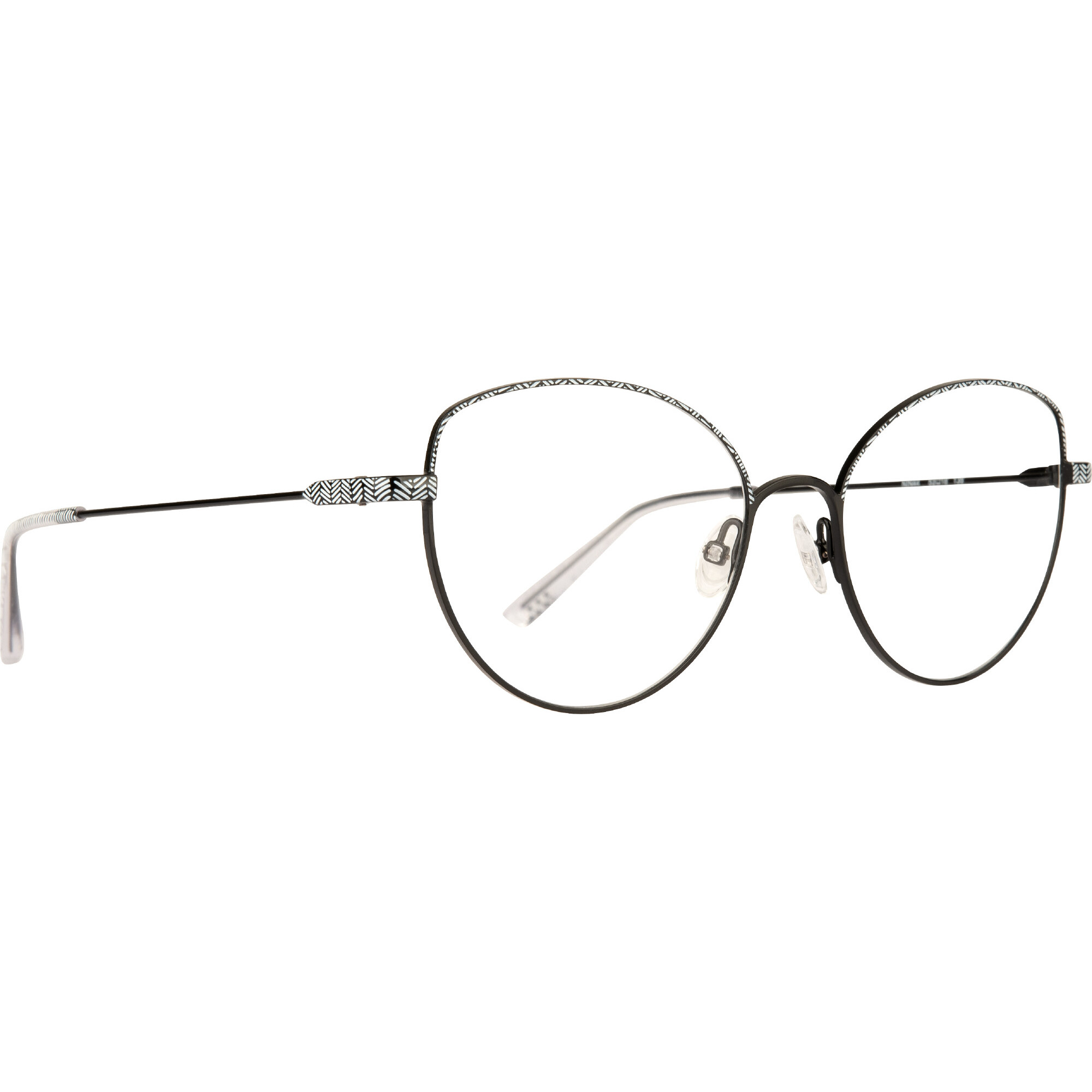 NINETIES NIN44 noir khol/blanc geisha