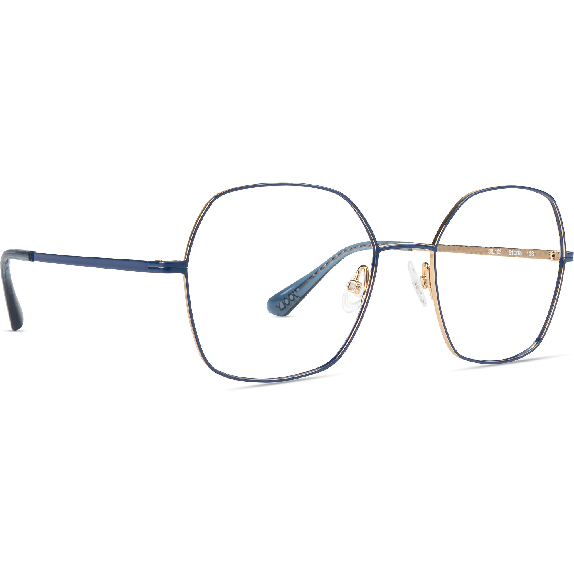 SILK SIL103 'navy' blue