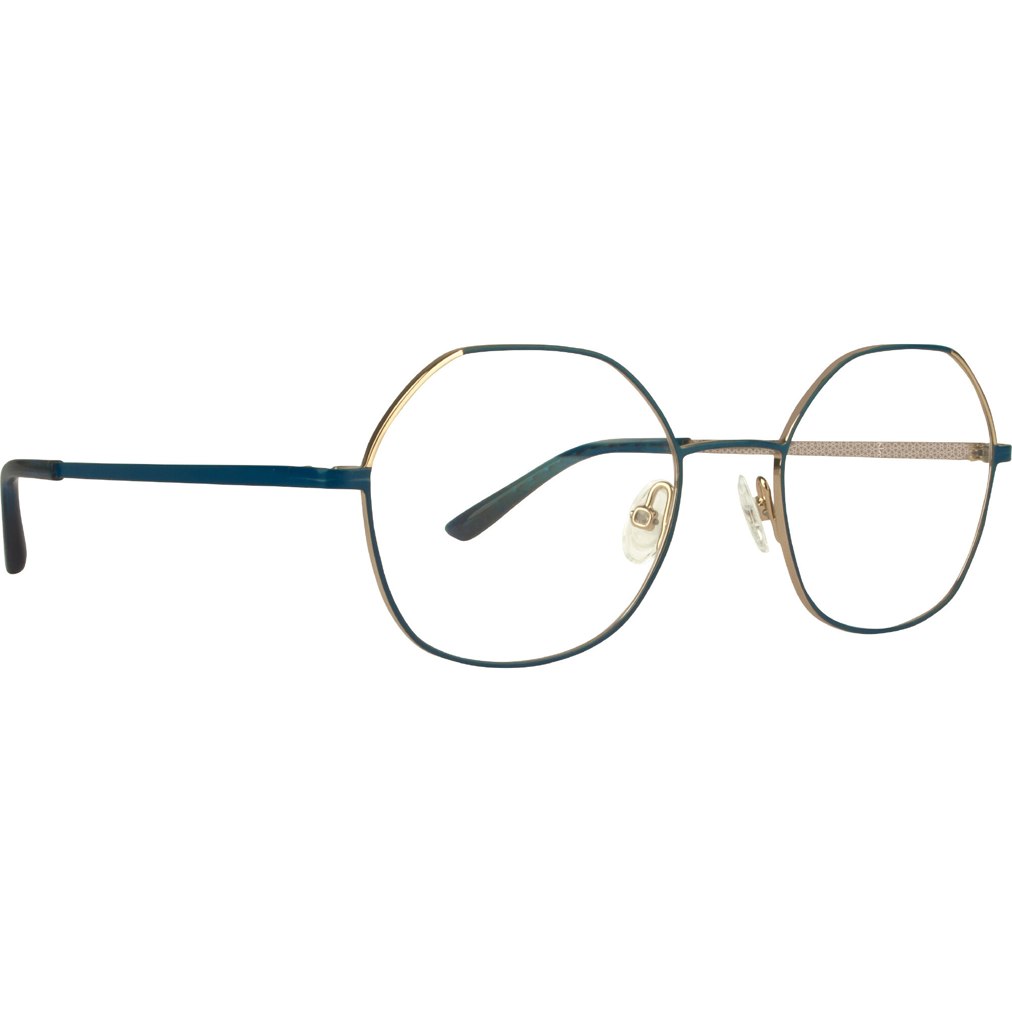 SILK SIL48 'reine' gold/'petrolette' blau