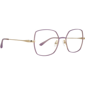 SNEAKERS SNE13 violet punkette/or reine