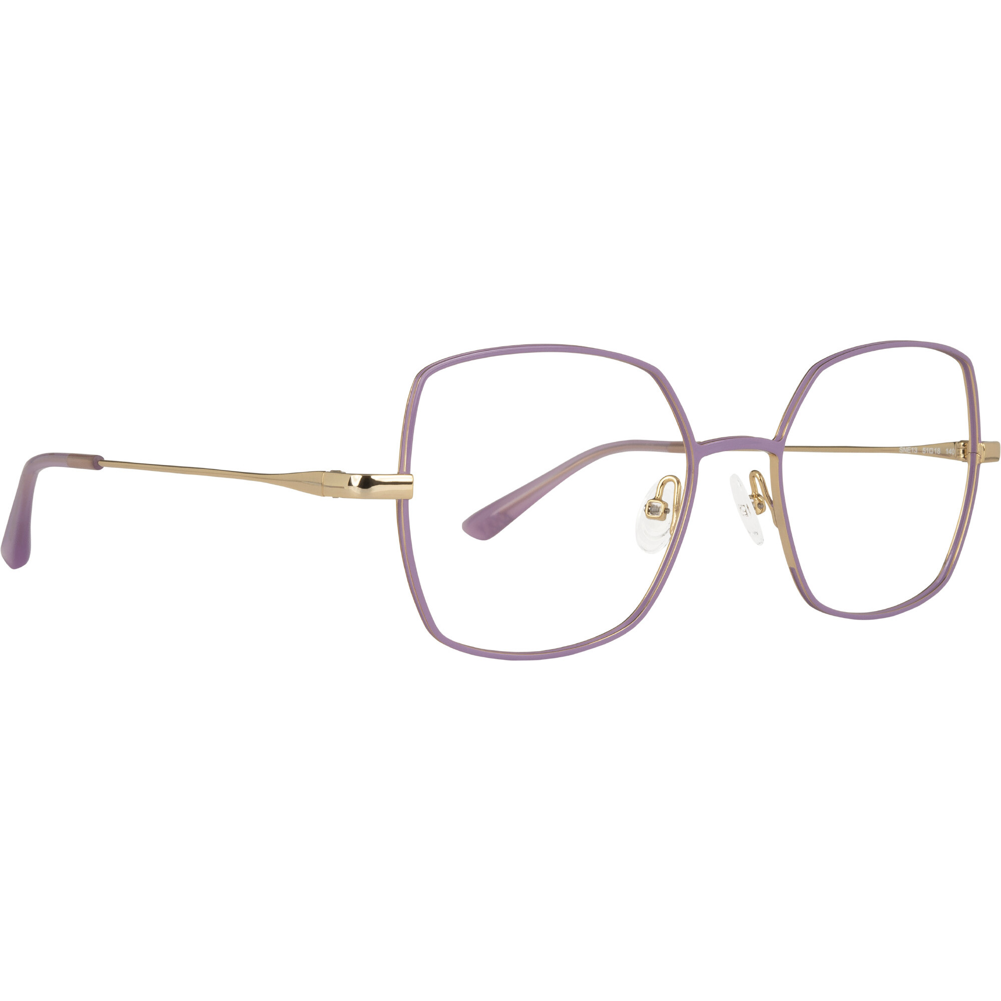 SNEAKERS SNE13 violeta 'punkette'/oro 'reine'