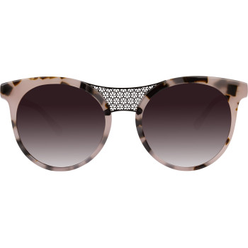 SUN SUN0372 ecaille de tortue rose/noir khol