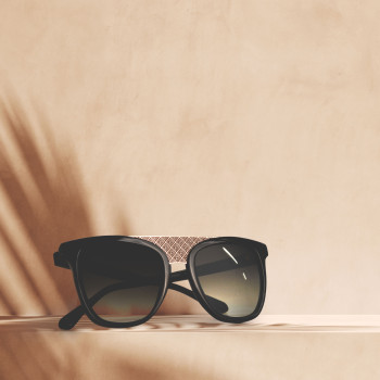 SUN SUN0381 'khol' black/golden pink