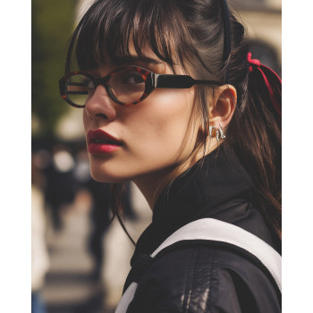 TAILORED TAI51 turtle-shell/'khol' black