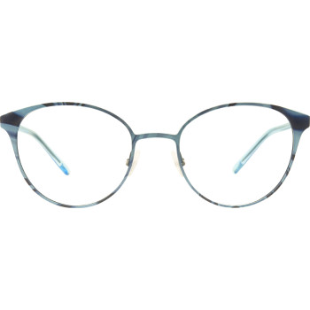 TIE&DYE TIE14 'aigue-marine' blau