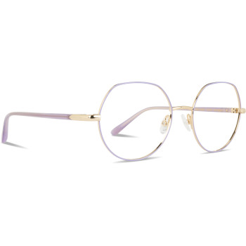 TWIN-SET TWI11 violet punkette/or reine