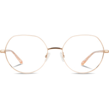 TWIN-SET TWI13 'poudre' rosa/'bijou' bronzefarbe