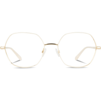 TWIN-SET TWI41 blanc pinacolada/or reine