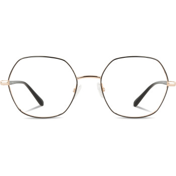 TWIN-SET TWI42 negro 'khol'/golden pink