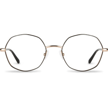 TWIN-SET TWI55 noir khol/golden pink