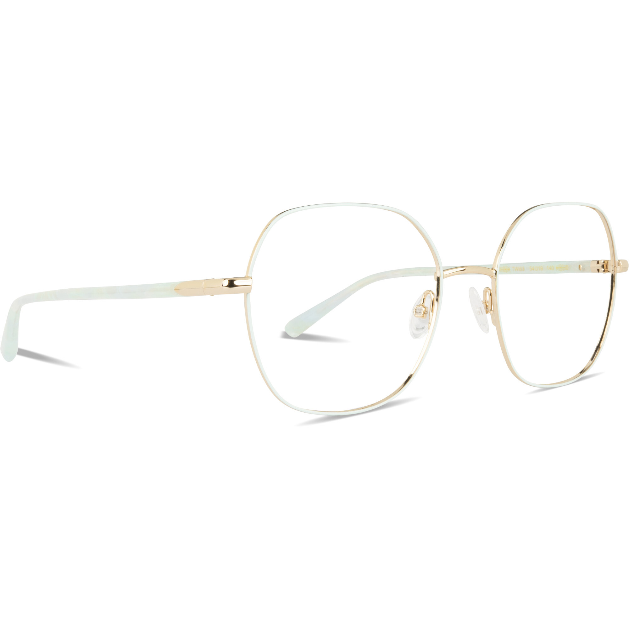 TWIN-SET TWI63 vert jade/or reine
