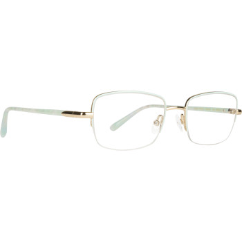 TWIN-SET TWI73 vert jade/or reine