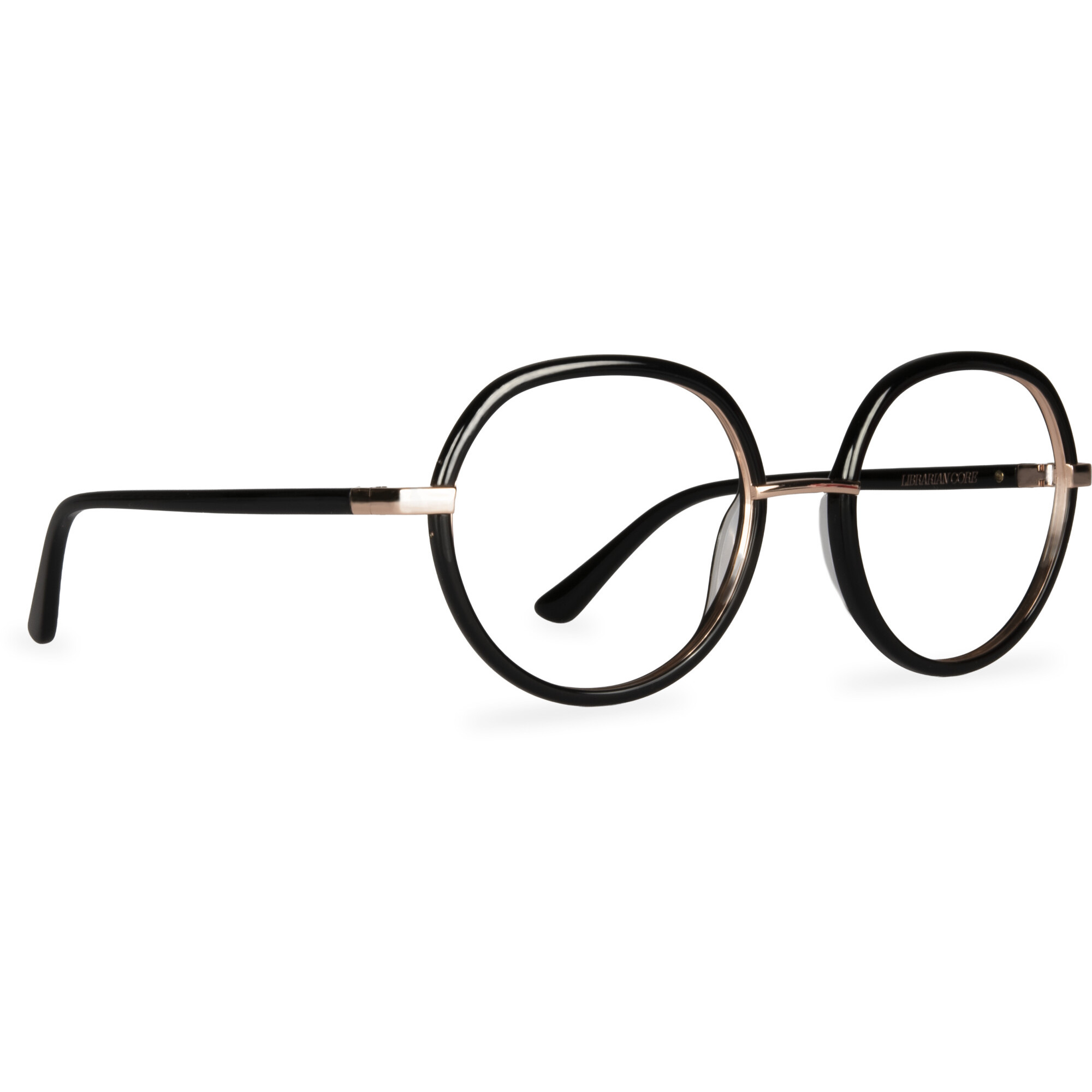 LIBRARIAN CORE LIB31 noir khol/golden pink