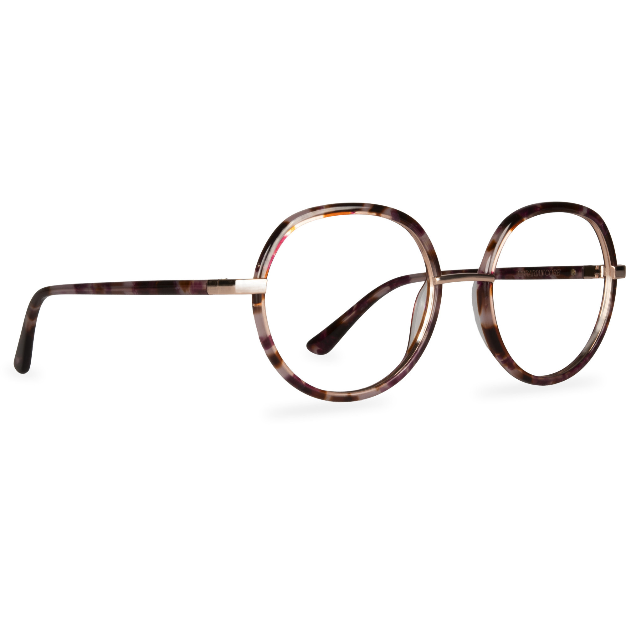 LIBRARIAN CORE LIB32 marron rose jaspe/golden pink