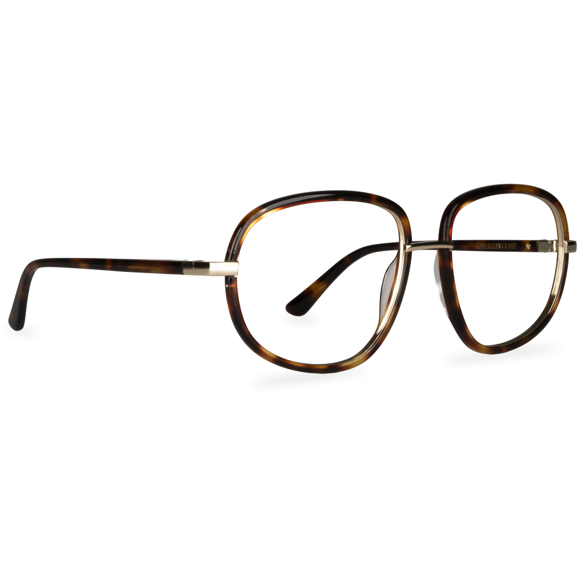 LIBRARIAN CORE LIB63 turtle-shell/'reine' gold