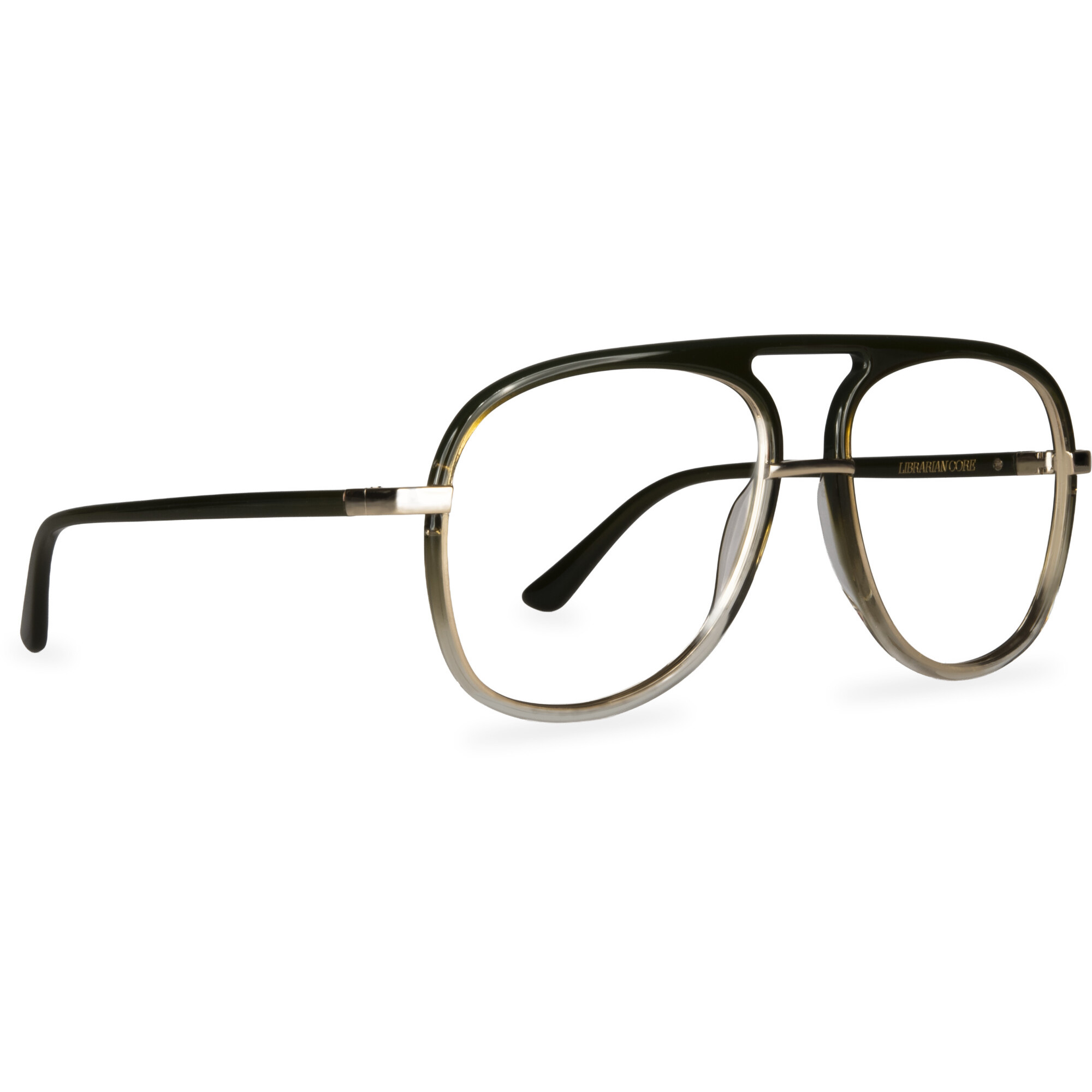 LIBRARIAN CORE LIB74 'army' green/'reine' gold