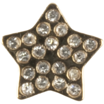 CHARMS-STRASS04 goldene/mini strass/stern
