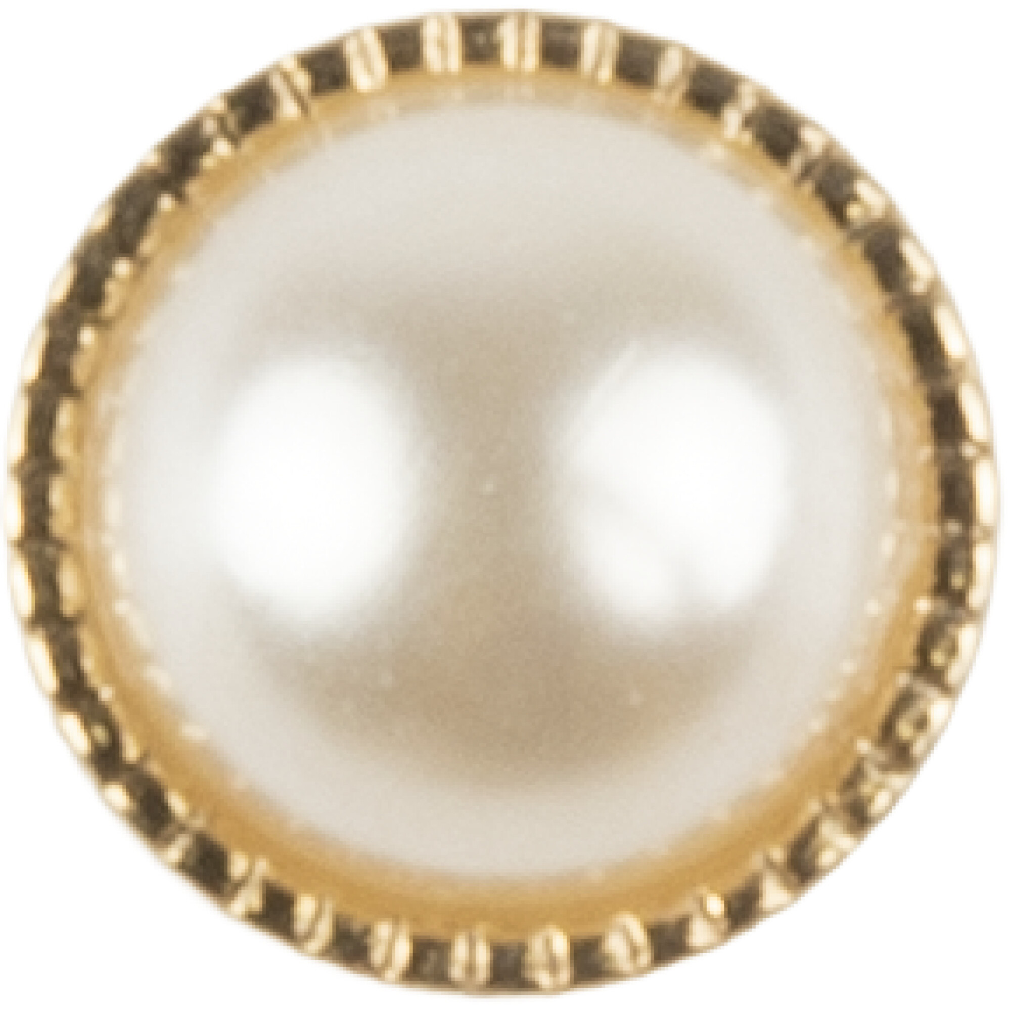 CHARMS-STRASS05 dorado/nacar/redondo