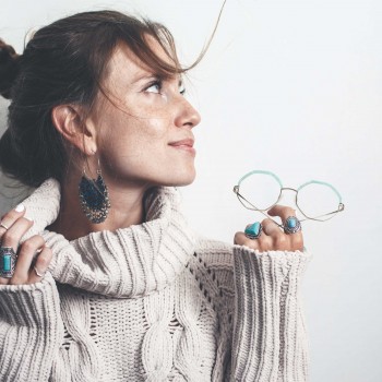 PEARL PEA41 azul lago oscuro/plateado 'princesse'